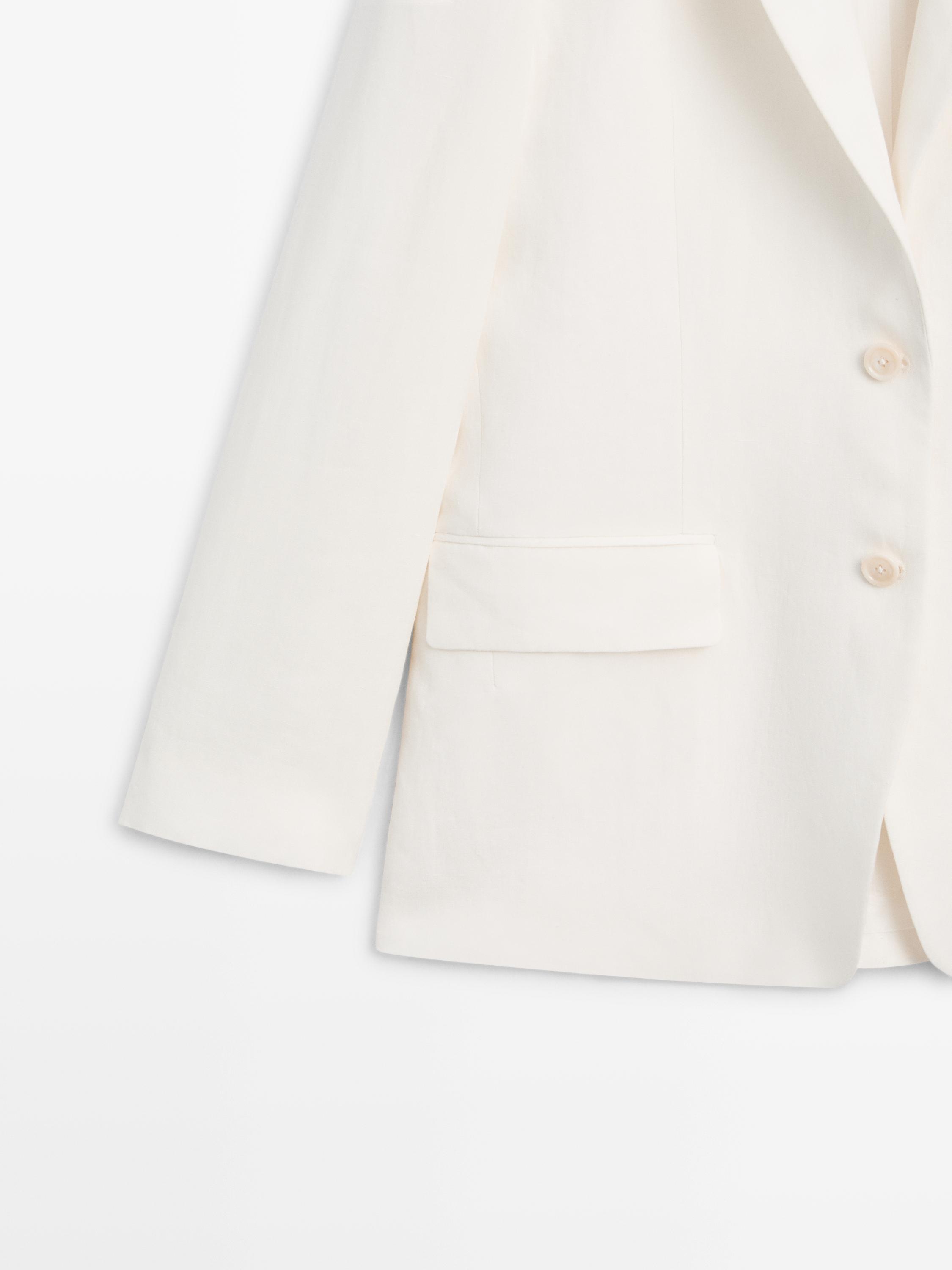 Veste de costume 100 % lin